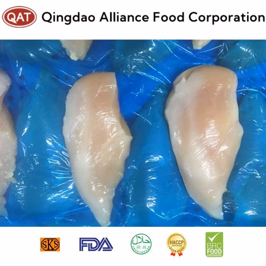 Frozen Halal Chicken Meat Chicken Breast with Skinless Boneless Competitive Price